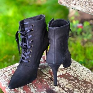 Ava & Aiden Lace Up Booties
